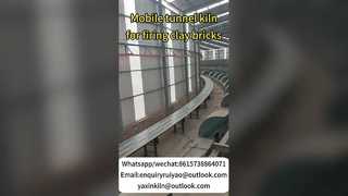 La cottura in forno mobile di mattoni di argilla è adatta per una varietà di materie prime di scarto solido